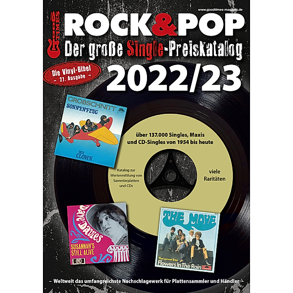 Der große Rock & Pop Single Preiskatalog 2022/23, Martin Reichold