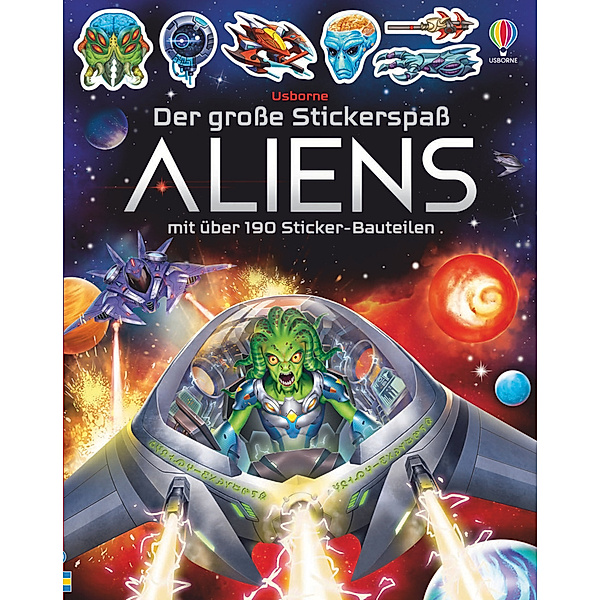 Der grosse Stickerspass: Aliens, Simon Tudhope
