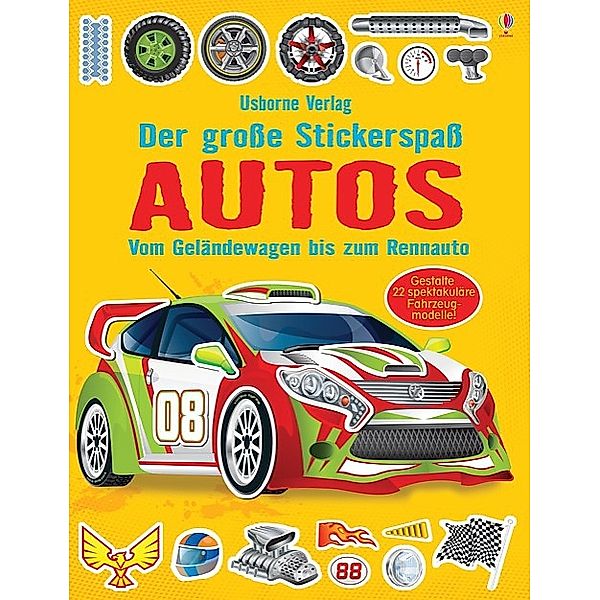 Der große Stickerspaß: Autos, Simon Tudhope