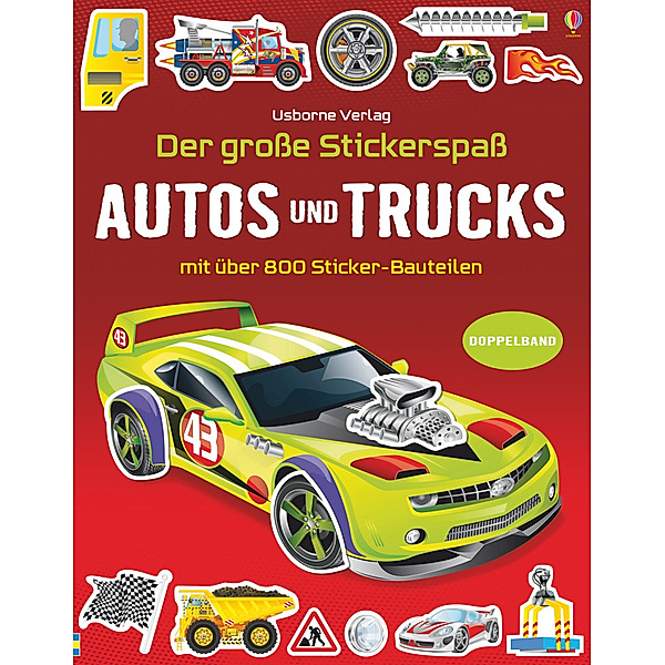Der große Stickerspaß: Autos und Trucks, Simon Tudhope