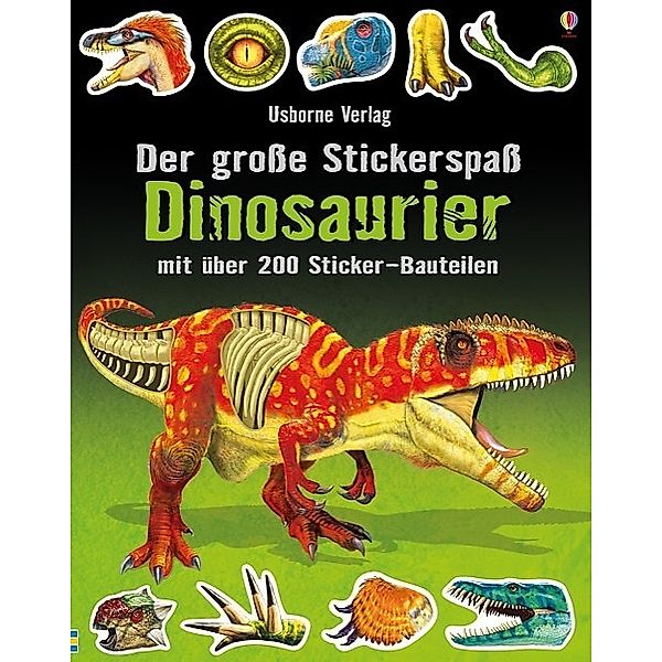 Der-große-Stickerspaß-Reihe / Der große Stickerspaß: Dinosaurier, Simon Tudhope