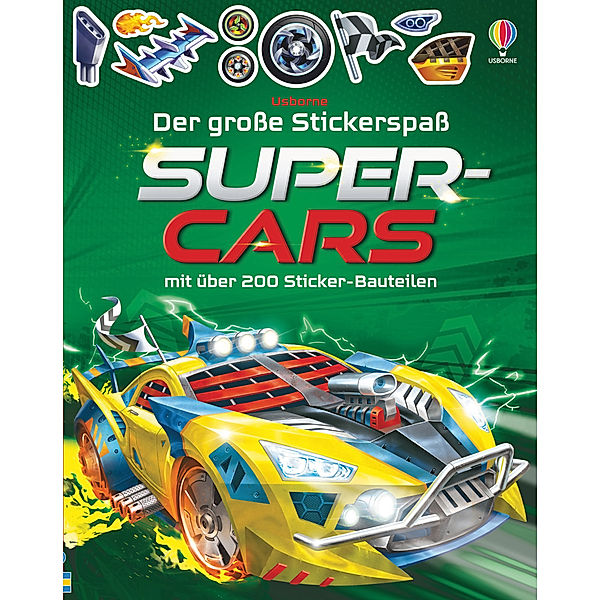 Der-grosse-Stickerspass-Reihe / Der grosse Stickerspass: Supercars, Simon Tudhope