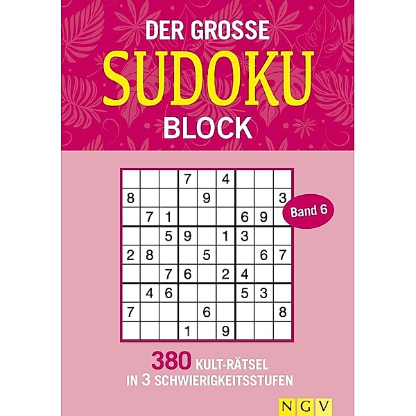 Der große Sudokublock Band 6