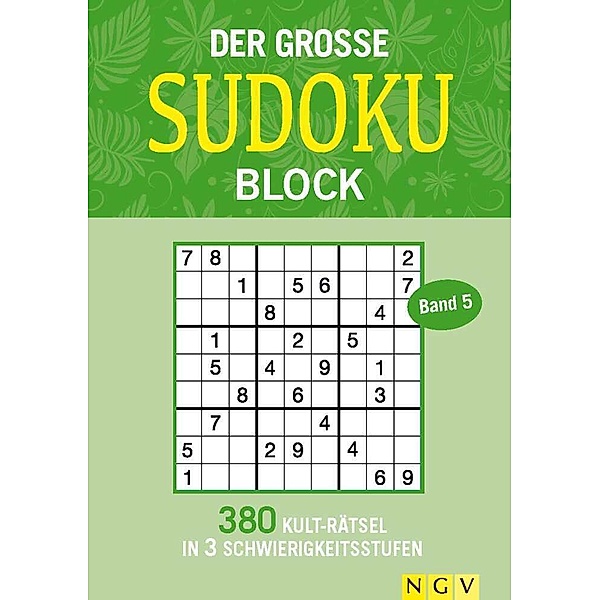 Der große Sudokublock.Bd.5