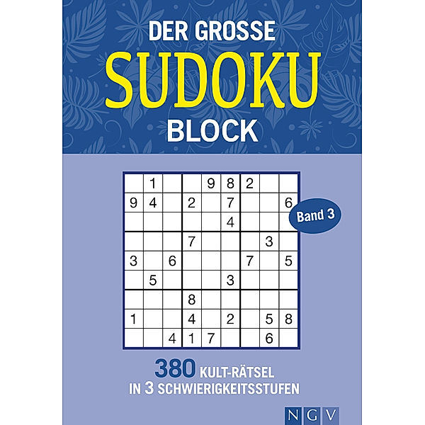 Der große Sudokublock.Bl.3