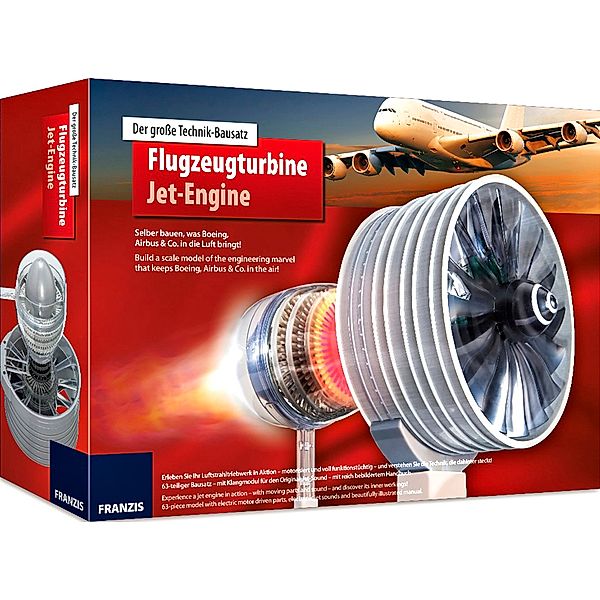 Der große Technikbausatz Flugzeugturbine / Jet-Engine, Thomas Riegler