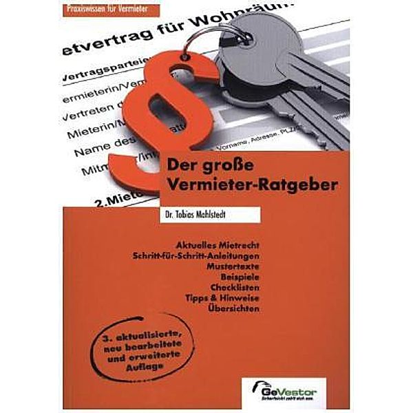 Der große Vermieter-Ratgeber, Tobias Mahlstedt