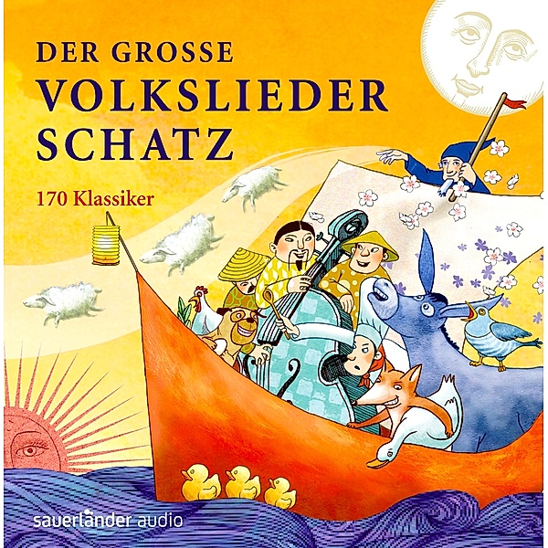 Der Grosse Volksliederschatz, 4 CDs, Diverse Interpreten