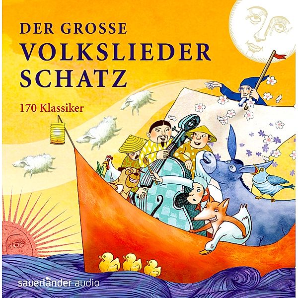 Der Große Volksliederschatz, 4 CDs, Diverse Interpreten