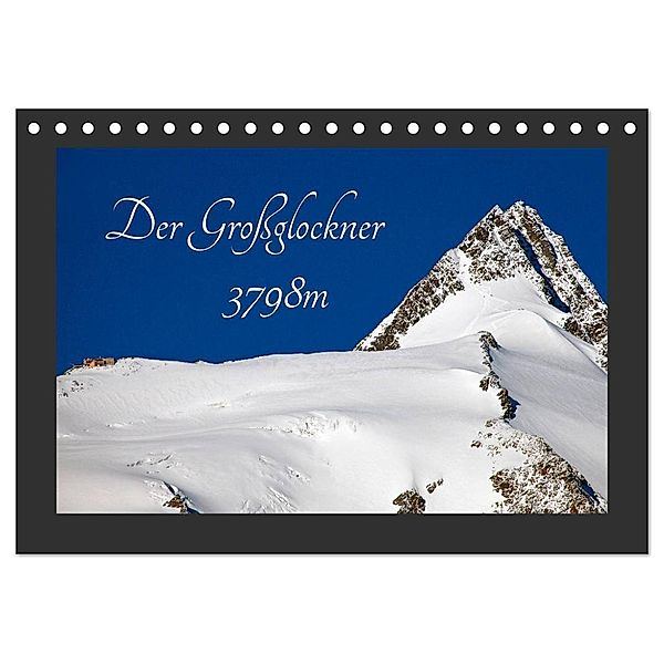 Der Großglockner 3798m (Tischkalender 2024 DIN A5 quer), CALVENDO Monatskalender, Christa Kramer