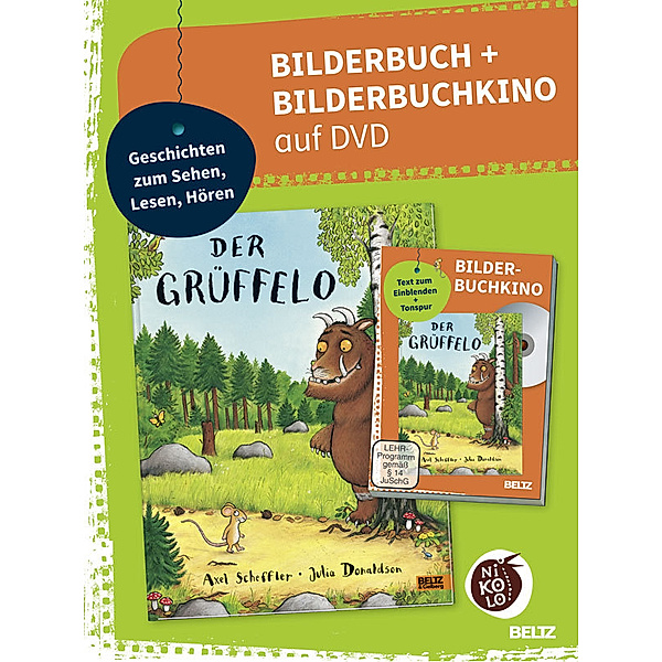 Der Grüffelo, Bilderbuch + Bilderbuchkino auf DVD, Axel Scheffler, Julia Donaldson