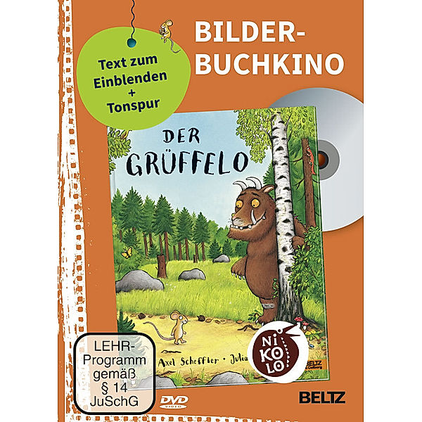 Der Grüffelo, Bilderbuchkino, DVD, DVD-ROM, Axel Scheffler, Julia Donaldson