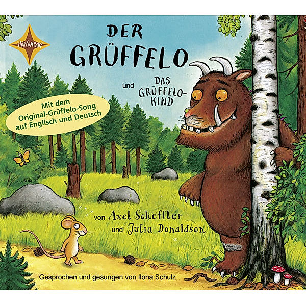 Der Grüffelo / Das Grüffelokind,1 Audio-CD, Julia Donaldson