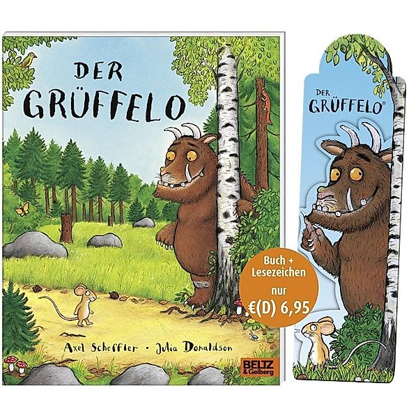 Der Grüffelo, m. Magnetlesezeichen, Axel Scheffler, Julia Donaldson