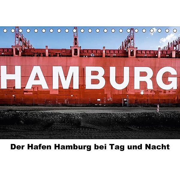 Der Hafen Hamburg bei Tag und Nacht (Tischkalender 2017 DIN A5 quer), Matthias Voss
