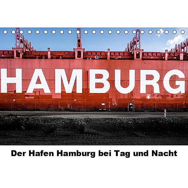 Der Hafen Hamburg bei Tag und Nacht (Tischkalender 2019 DIN A5 quer), Matthias Voss