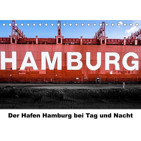 Der Hafen Hamburg bei Tag und Nacht (Tischkalender 2023 DIN A5 quer), Matthias Voß