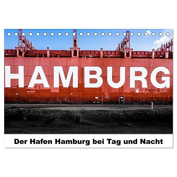 Der Hafen Hamburg bei Tag und Nacht (Tischkalender 2025 DIN A5 quer), CALVENDO Monatskalender, Calvendo, Matthias Voss