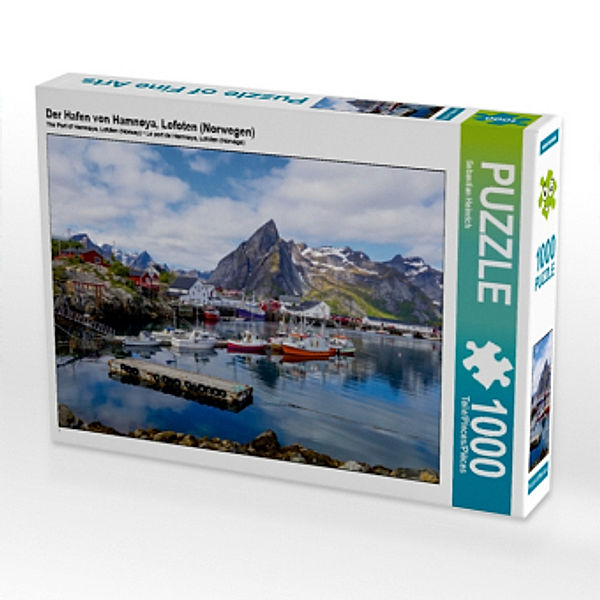 Der Hafen von Hamnøya, Lofoten (Norwegen) (Puzzle), Sebastian Heinrich