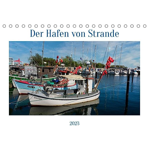 Der Hafen von Strande (Tischkalender 2023 DIN A5 quer), Christiane Kulisch