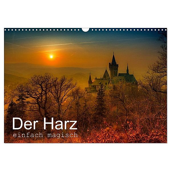 Der Harz einfach magisch (Wandkalender 2024 DIN A3 quer), CALVENDO Monatskalender, Steffen Wenske