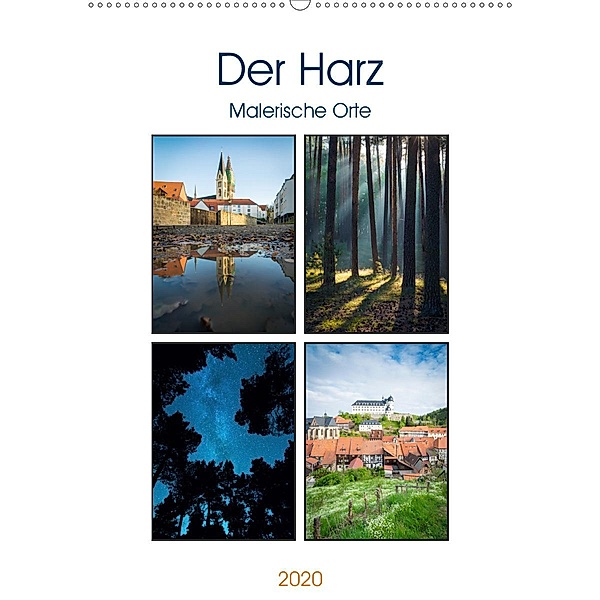 Der Harz - Malerische Orte (Wandkalender 2020 DIN A2 hoch), Martin Wasilewski