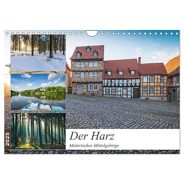Der Harz - Malerisches Mittelgebirge (Wandkalender 2025 DIN A4 quer), CALVENDO Monatskalender, Calvendo, Martin Wasilewski