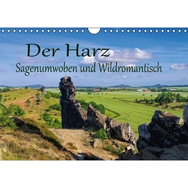 Der Harz - Sagenumwoben und Wildromantisch (Wandkalender 2016 DIN A4 quer), LianeM