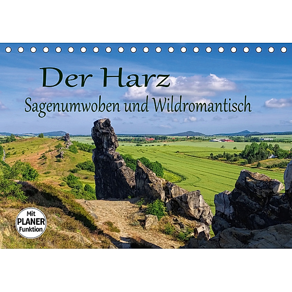 Der Harz - Sagenumwoben und Wildromantisch (Tischkalender 2019 DIN A5 quer), LianeM