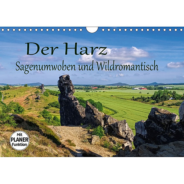 Der Harz - Sagenumwoben und Wildromantisch (Wandkalender 2019 DIN A4 quer), LianeM