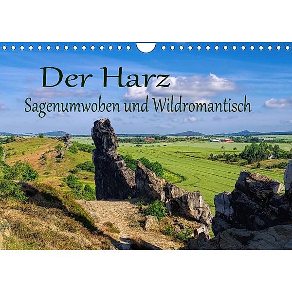 Der Harz - Sagenumwoben und Wildromantisch (Wandkalender 2023 DIN A4 quer), LianeM