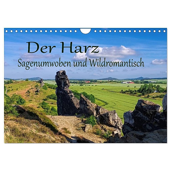 Der Harz - Sagenumwoben und Wildromantisch (Wandkalender 2024 DIN A4 quer), CALVENDO Monatskalender, LianeM