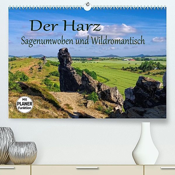 Der Harz - Sagenumwoben und Wildromantisch (Premium, hochwertiger DIN A2 Wandkalender 2023, Kunstdruck in Hochglanz), LianeM