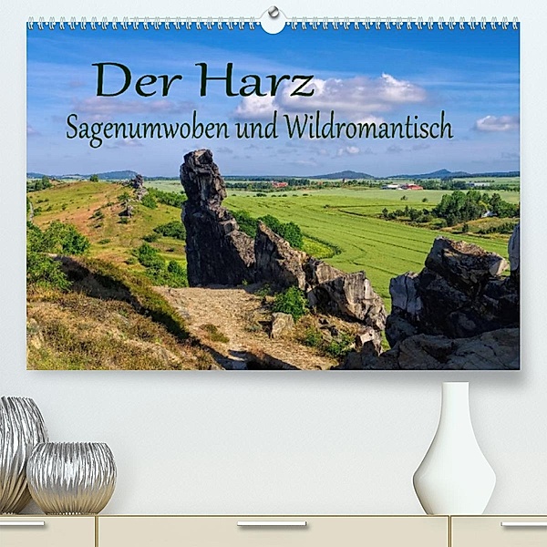 Der Harz - Sagenumwoben und Wildromantisch (Premium, hochwertiger DIN A2 Wandkalender 2023, Kunstdruck in Hochglanz), LianeM
