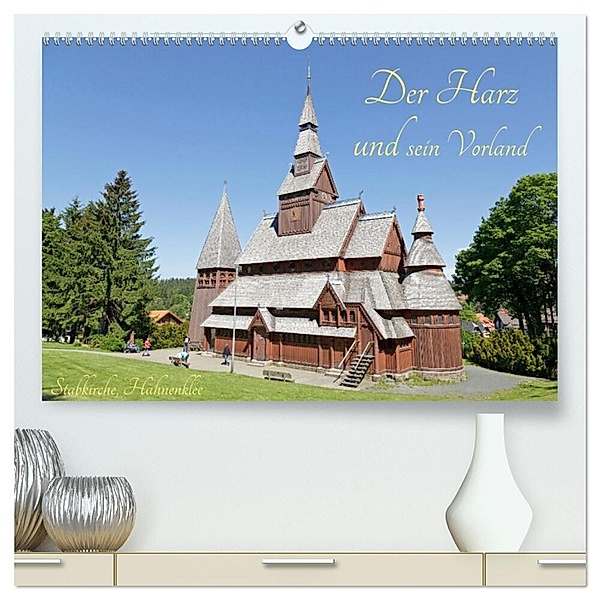 Der Harz und sein Vorland (hochwertiger Premium Wandkalender 2024 DIN A2 quer), Kunstdruck in Hochglanz, Siegfried Kuttig