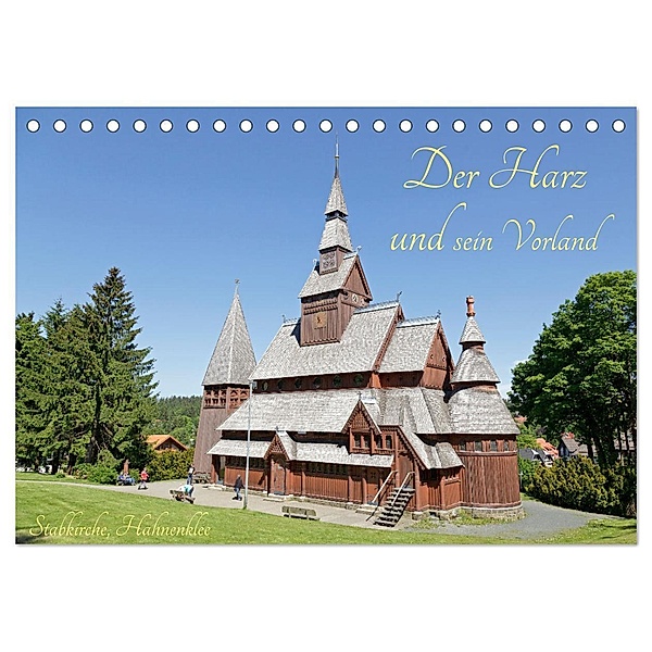 Der Harz und sein Vorland (Tischkalender 2024 DIN A5 quer), CALVENDO Monatskalender, Siegfried Kuttig