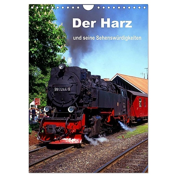 Der Harz und seine Sehenswürdigkeiten (Wandkalender 2024 DIN A4 hoch), CALVENDO Monatskalender, lothar reupert