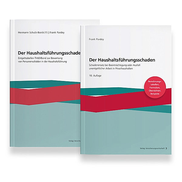 Der Haushaltsführungsschaden - Kombipaket, Hermann Schulz-Borck, Frank Pardey