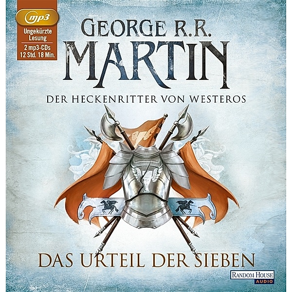 Der Heckenritter von Westeros, 2 Audio-CD, 2 MP3, George R. R. Martin