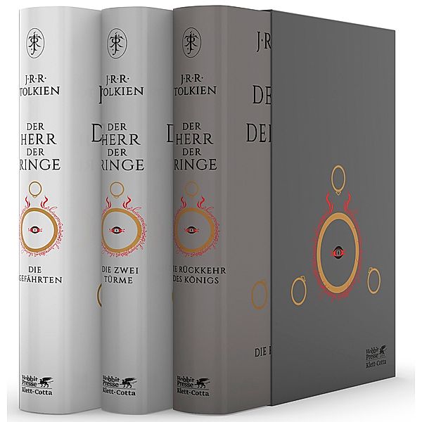 Der Herr der Ringe, 3 Bände, J.R.R. Tolkien