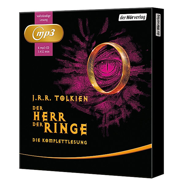 Der Herr der Ringe,6 Audio-CD, 6 MP3, J.R.R. Tolkien