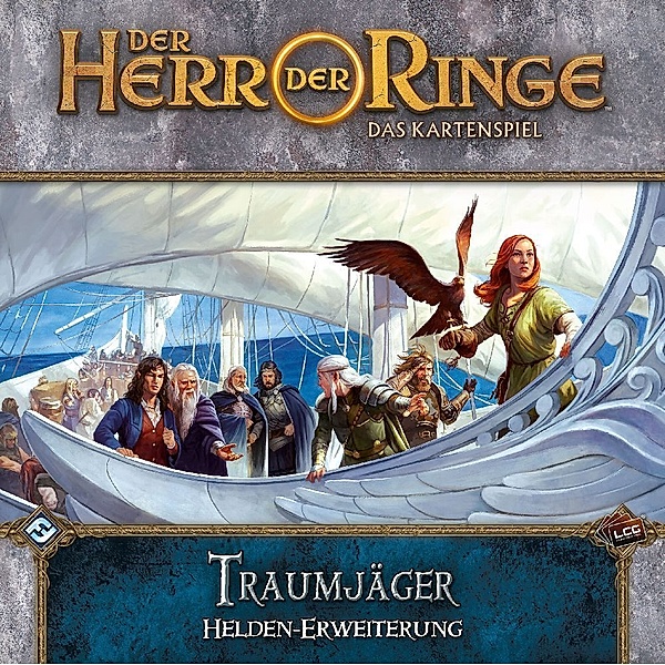 Fantasy Flight Games, Asmodee Der Herr der Ringe: Das Kartenspiel - Traumjäger (Helden-Erweiterung), Nate French