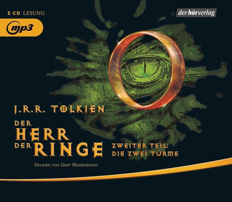 Der Herr der Ringe, Die zwei Türme, 2 Audio-CD, 2 MP3 Hörbuch