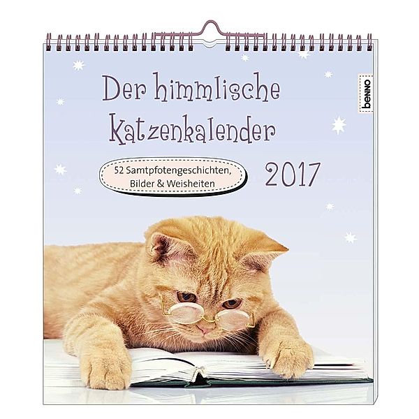 Der himmlische Katzenkalender 2017, Heike Wendler