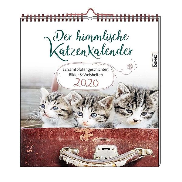 Der himmlische Katzenkalender 2020, Heike Wendler