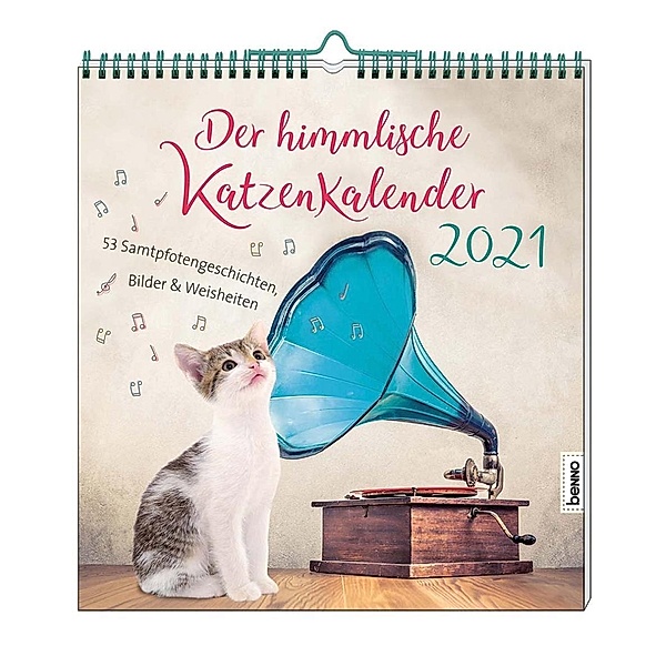 Der himmlische Katzenkalender 2021, Heike Wendler