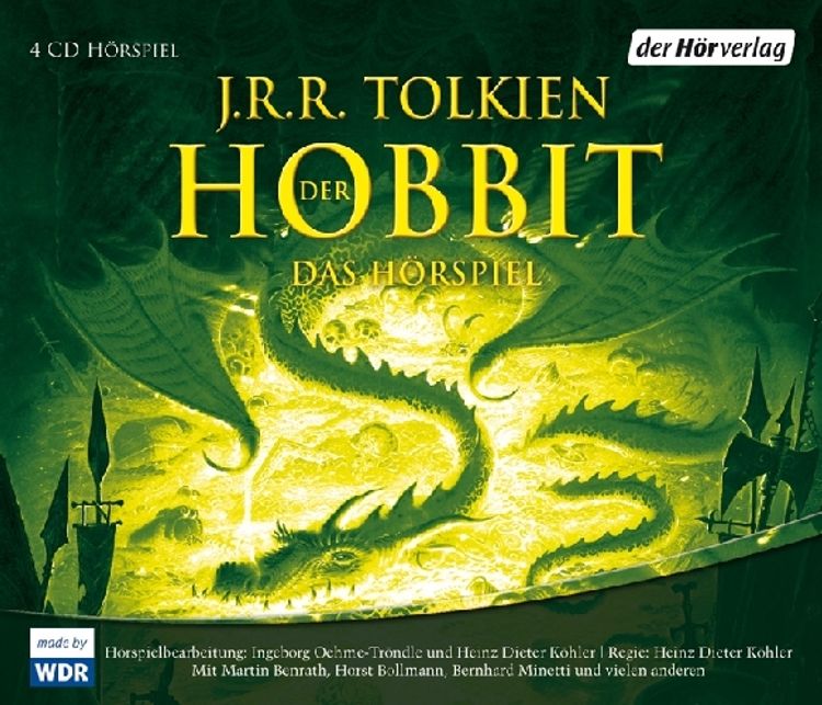 Der Hobbit, 4 Audio-CDs Hörbuch von J.R.R. Tolkien - Weltbild.at