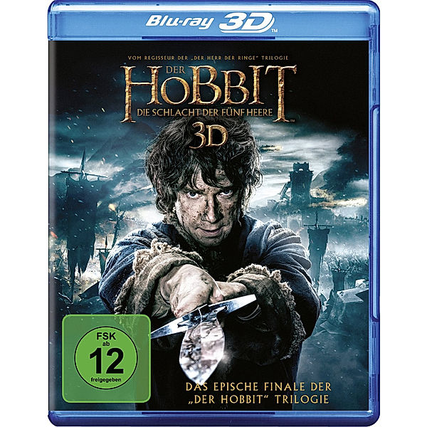 Der Hobbit: Die Schlacht der fünf Heere - 3D-Version, Fran Walsh, Philippa Boyens, Peter Jackson, Guillermo del Toro
