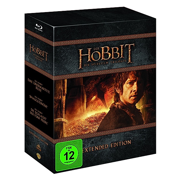 Der Hobbit: Die Spielfilm Trilogie - Extended Edition, John Ronald Reuel Tolkien