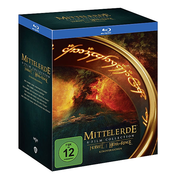 Der Hobbit und Der Herr der Ringe: Mittelerde 6-Film-Collection, J. R. R. Tolkien